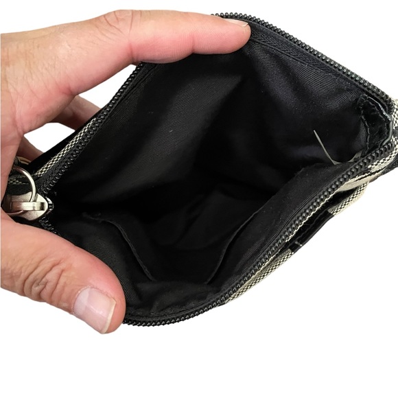 NWOT Coach black and beige signature crossbody - Picture 3 of 9